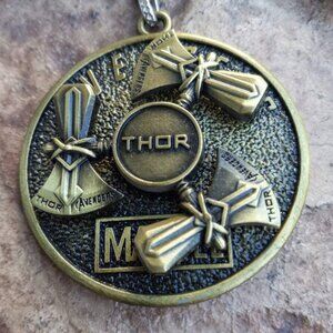 Thor Key Chain Thor Movie Key Ring Accessory Superhero Marvel Handbag Charm Gift